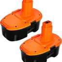 Totoplus 18V Replacement Battery for DeWALT: 18 Volt 5.0Ah XRP DC9096 Ni-Mh Batteries Compatible with DC9098 DC9099 DW9095 DW9096 DW9098 Cordless Power Tools