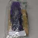 Purple River Locs Crochet Hair  8 Packs 10Inch Short Goddess Locs Crochet Hair for Black Women Curly Faux Hair Pre Looped Crochet Braids Hair Boho Hippie Hair Extensions(#T1B/Purple 10inch)