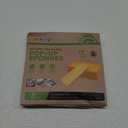 8-Count Pop Up Cellulose Sponges | Non-Scratch Eco-Friendly Kitchen Sponges for Dishes, Bathroom, Cars | Tear-Resistant Natural Scrub Sponges | Biodegradable Compostable Cellulose (Yellow)