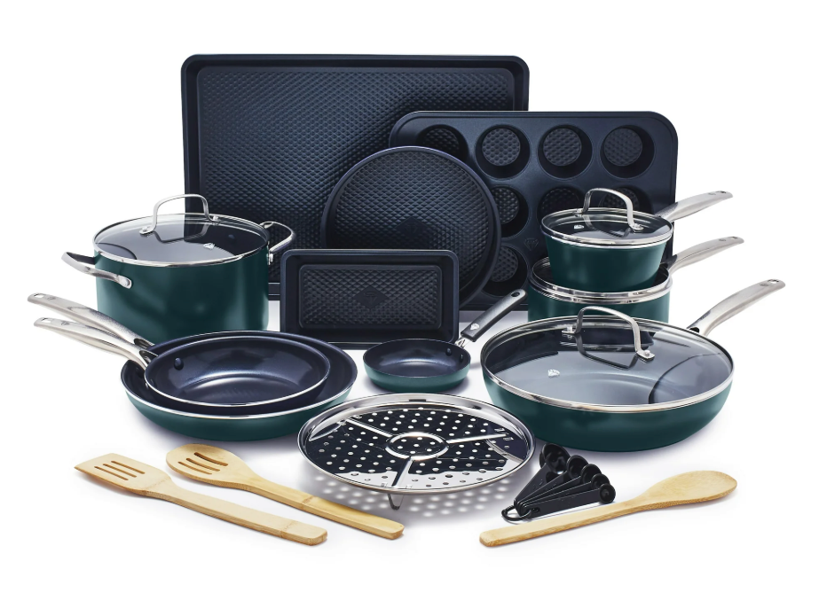 Green Diamond 20pc Set, Green