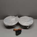 Pyle Pair 6.5 Bluetooth Universal Flush Mount in-Wall in-Ceiling 2-Way Speaker System Dual Polypropylene Cone & Polymer Tweeter Stereo Sound 300 Watts (PDICBT67), Black