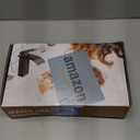 Matte Black Bathroom Faucets, Waterfall Bathroom Sink Faucet Modern Single Handle Bathroom Faucte 1 or 3 Hole, RV Mixer Tap Vanity Faucet - Includes Pop-up Drain Supply Hoses Deck Plate