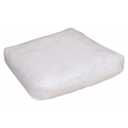 White Boxed Shaped Premium Square Stuffer, Cushion Pillow Insert, Size 15.5 x 21.5 x 4.5 Inch