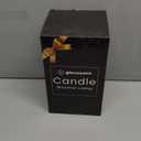 Glocusent Candle Warmer Lamp with Timer, 3D Glass Globe, Antique Base, Dimmable Height Adjustable Wax Melter for Scented Jar Candles, 2-8H Auto Off, Christmas Birthday Gifts for Women, Home Decor Gift