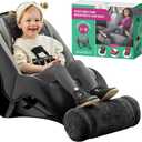 SWANOO Car Seat Foot Rest for Kids | Car Seat Accessories | Black