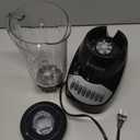 BLACK+DECKER Crush Master Blender, 10-Speeds with Stainless Steel Blades, Black, BL2010BP