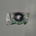 Shock Doctor Mouth Guard Case, Ventilated, Universal Storage for Mouthguard, Adult & Youth Sizes (Black Chrome)