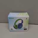 iClever BTH20 Active Noise Cancelling Headphones for Kids, 60H Play Time,Type C Fast Charging, Safe Volume 80dBA, Bluetooth5.4, Award-Winning Kids Headphones Wireless for iPad Tablet Airplane, Blue