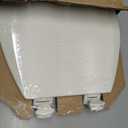 Bemis 500EC Durable Wood Toilet Seat with Easy Clean Hinges, Made in USA, Round, Biscuit