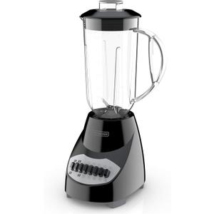 BLACK+DECKER Crush Master Blender, 10-Speeds with Stainless Steel Blades, Black, BL2010BP