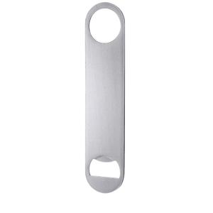 OGGI Bar Blade Bottle Opener Stainless Steel, Bartender Bottle Opener, Solid Bottle Cap Opener, Heavy Duty Beer Opener, 7" / 18cm
