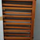 Ingenuity The Stairway 48W Series, 30'-48' Wide, 32" Tall, Baby Gate for Stairs with Door, Wood Safety Gate for Doorways and Stairways - Oak Wood