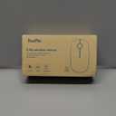 VssoPlor Wireless Mouse, 2.4G Slim Portable Computer Laptop Mouse with Nano Receiver Quiet Silent Optical Mice for Notebook, PC, Laptop, Computer-Pure White