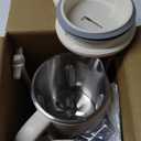 Nut Milk Maker Machine 20oz  Upgraded 10-Blade Almond, Soy & Oat Milk Maker, Plant-Based Dairy-Free Beverage Maker with Auto-Clean, Timer, Keep Warm, Boil & Cold Drink Functions  White