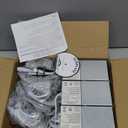 3 inch Black Recessed Lights, 7W Canless Gimbal Soffit Lighting, Canless Lights, 5CCT Dimmable 90Tilt Wafer 3 inch Light, Retrofit Rotatable Eyeball Swivel Spot Downlight 6 Pack Black