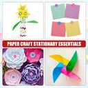 2 x 150pcs Metal Paper Clips for Crafts, 0.31x0.67in Mix-Color Paper Fasteners Round Head Split Pins Smooth Mini Brads for DIY Scrapbooks Cards Photo Walls