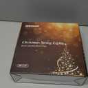 JMEXSUSS 400 LED Christmas Lights Indoor Outdoor, 132 ft Warm White String Lights Plug in with Remote, 8 Modes Twinkle Christmas Tree Lights for Bedroom Outside Patio Home Party Xmas Holiday Decor