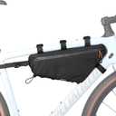 Rhinowalk Bicycle Front Frame Bag Bike Under Top Tube Triangle Bag 2.9L Cycling Accessories Nylon Pack Pouch for MTB Road Bike Cycling Commuting and Outdoor Adventures