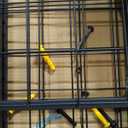 FLEXIMOUNTS 4x8 Overhead Garage Storage Rack, Adjustable Organization System, Heavy-Duty Metal Ceiling Racks, 2 pack, Black, Classic Series