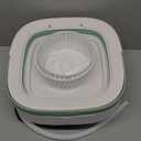 Portable Washing Machine 16L Mini Laundry Washer 3 Modes with Spin Basket Laundry Machine Cleaning Depth Underwear,Baby Clothes Small Shirt for Apartments Dormitories Hotels and Camping (Green)