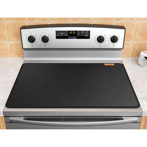 Fireproof Stove Cover, Heat Resistant Stove Top Covers for Electric Stove, 36x21 Inch Glass Stove Top Cover Oven, Waterproof Cooktop Cover, Electric Stove Top Cover Mat, Glass Stove Top Protector