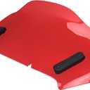 Motorcycle Windshields Windscreen Wind Splitter Fit for Harley CVO Street Glide Ultra FLHRXSE FLHX FLHXU 2023.5-2025 (Red)