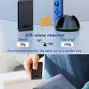 TanReginal Charging Grip for Switch 2 J0ycon NS 2 Charge Grip Compatible with Nintenndo Switch 2 J0ycon, Play While Charging, Portable NS 2 Controller Charger with Indicators - Black