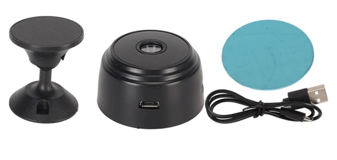 Tyenaza WiFi Securtiy Camera, Multifunction 1080P HD Motion Detection Night Vision APP Control Indoor Home Security Cameras(Black)