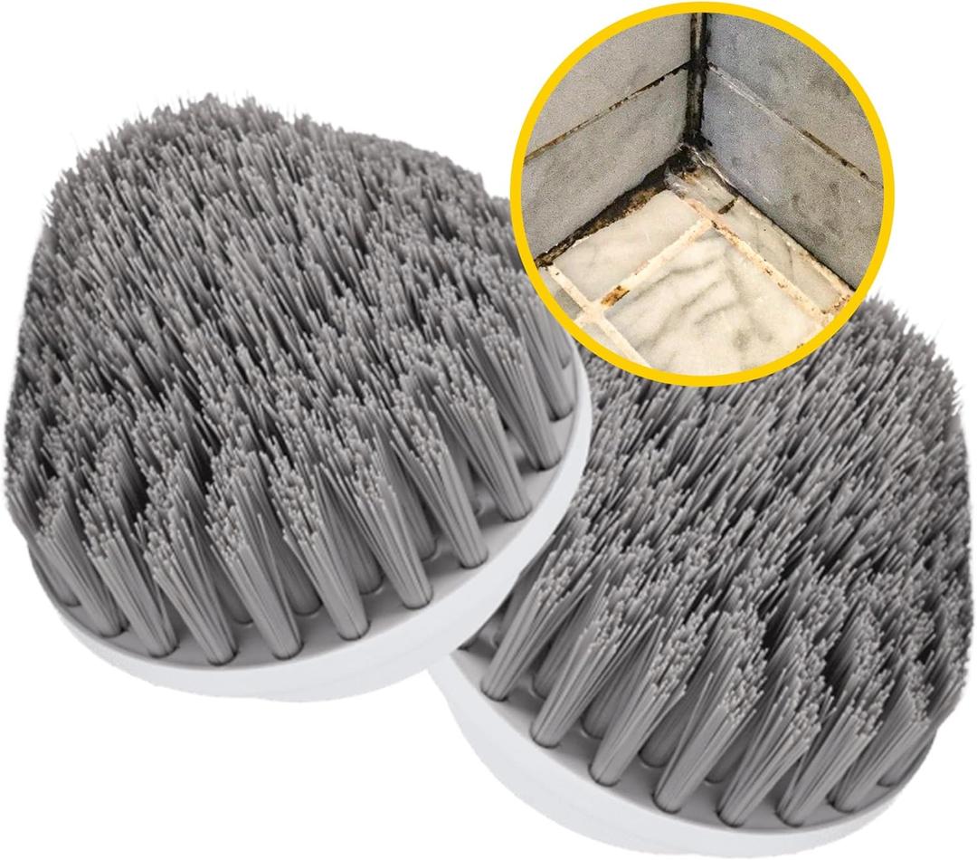 Cone Brush Heads (2 Units) for Electric Cleaning Brush The Corners and Hard-to-Reach Places
