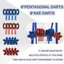 Axe Throwing Game for Backyard,Playground Sets for backyards,Family Games,Yard Game,Throwing Axe,ax,Outdoor Games, Large