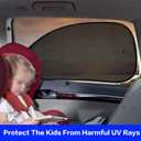 VARGTR 1 Pack Car Window Shade,Universal Car Sun Shades Cling Sunshades Keep Your Vehicle Cool,Car Styling Accessories Sun Shade Cover Visor for Car Windows Sun Glare and UV Rays