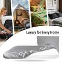 19 Momme 100% Mulberry Silk Pillowcase (Pillow Cap Style) Standard & Toddler Size, Easy On/Off for Travel & Home, Cooling Smooth for Hair & Skin, Quick-Dry,Silver Gray