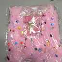 Toddler Girl Birthday Party Outfit Long Sleeve Tutu Dog Ears Hair Clips Set Photo Shoot Cake Smash Pink 1 1T