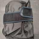 REVIX 16" × 9" Flexible Gel Ice Packs Reusable for Lower Back with Strap, Dual-Sided Soft Body Ice Wraps for Shoulder, Neck, Abdomen and Leg Relief, Black 2 Packs