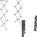 Honey-Can-Do Oversized Clothes Drying Rack, 35" Wide, 50 lb, Grey