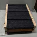 2025 Small Dog Ramp for Small Dogs Cat with Removable Safety Side Rails,Adjustable Height from 9'' to 18.5",Foldable Dog Ramp for Low Bed Sofa,Wooden Pet Ramps for Bed Couch