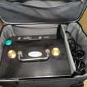 Air Balloon Inflator Dual Split Electric Air Balloon Pump B322 V3.0 Electric Balloon Blower Pump with Carrying Bag, Black