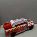 Paw Patrol Fire Rescue: Rapid Reload Fire Truck with Marshall Figure, Quick-Fire Launcher, Lights & Sounds, Kids Toys for Boys & Girls Ages 3 and Up