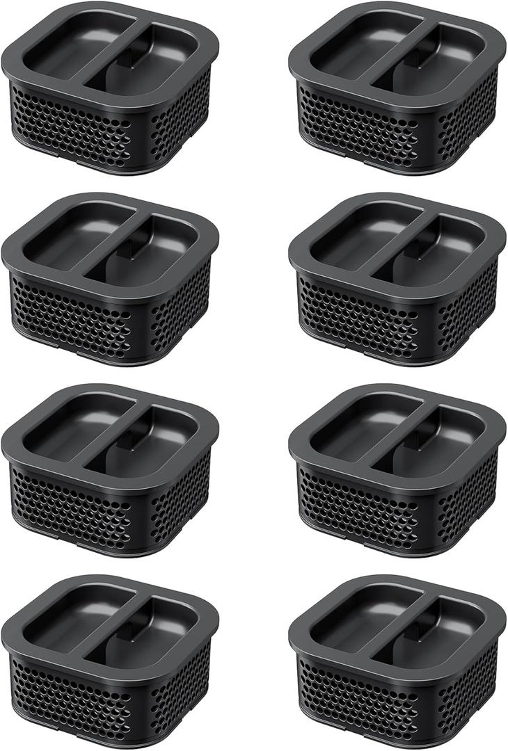BuggyBands Mosquito Repellent Refills 8 Pack Advanced Plant-Based Formula with Extended Outdoor Protection 20ft Zone Coverage Natural DEET-Free, No Spray, Safe for Kids & Pets
