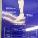 Mizuno Performance OTC Socks | Padded Athletic Socks | Light Blue | Unisex Large