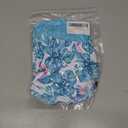 UNIFACO Girls Swimsuit Size 8-10 One Piece Neon Bathing Suit with Mesh Cover Up Adjustable Straps Swimwear