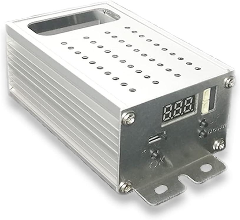 PWM 0-30s Soft Start/Soft Stop Variable Speed DC Motor Speed Controller Battery Low Voltage Protection Recoverable Overcurrent Protection PWM Switch Control 9-70V 40A