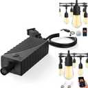 XMCOSY+ S14 Smart String Lights White Lights Adapter/Controller