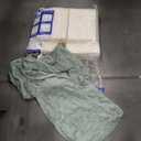 Delta Children - Serta Perfect Sleeper Kids 2-Seater Sofa, Convertible 2-in-1 Flip Open Toddler Couch Sleeper, Foam Chair for Playroom & Bedroom, Bed Lounger, Comfy Play Sleeping Lounge Chair, Sage