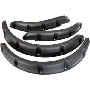 Red Hawk ACC-FF17 Fender Flares Compatible With/Replacement For E-Z-GO TXT, 2014 and newer golf carts