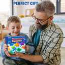 Make Your Own Dinosaur Squishies Toys6 Dinosaur Characters Making kitGlow-in-The-Dark Science Activity kit, Silicone Taba Squishies Craft KitSqueeze Gift Set for Boys and Girls Ages 6-12