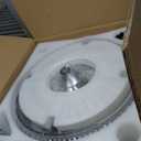 42" Fandelier Ceiling Fan with Light, Crystal Retractable Ceiling Fan with Lights and Remote, Chandelier Fans for Bedroom Living Room, Reversible DC Motor, LED Dimmable, 6 Speeds - Chrome