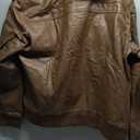 HOOD CREW Men’s Genuine Cowhide Leather Jacket Black Hooded Motorcycle Biker Jacket for Men, XL