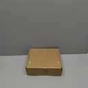 80 Pcs H705 LED Light Mounting Bracket Clip, Waterproof H705 LED Lights Mount Set with 160 Screws, Screw Mounting White Square Light Brackets for Outdoor Installation