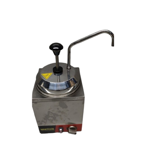 WantJoin Nacho Machine, Commercial Hot Fudge Dispenser, Nacho Cheese Dispenser Warmer with Pump, 2.5L Sauce Warmer with Temperature Adjustment for Cheese